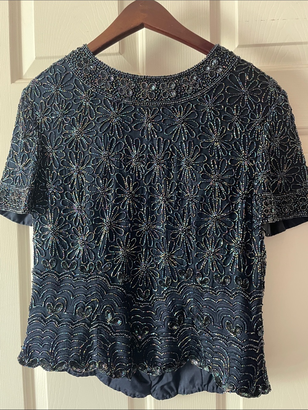 VTG BEADED TOP